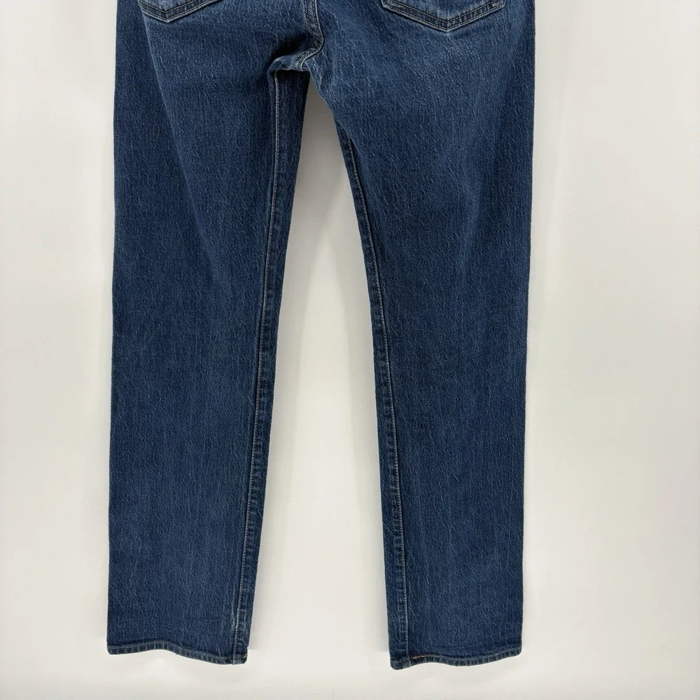 Levis 501 Jeans Mens 32x34 Fits 32X31 Blue Denim Button Fly Classic Straight